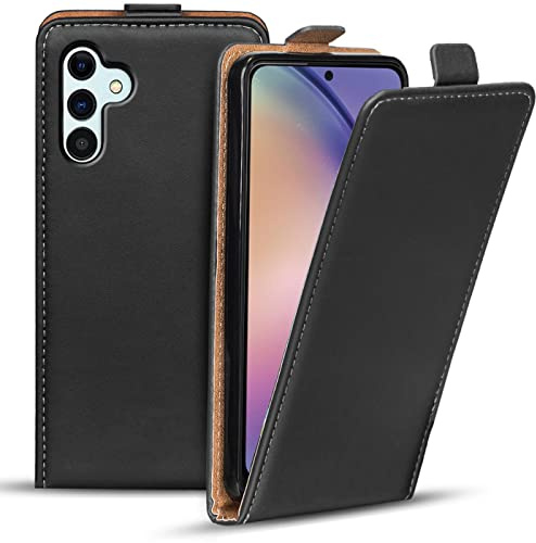 CoolGadget Handyhülle Klapphülle für Samsung Galaxy A54 5G Flip Case, Kunstleder Klapphülle mit Magnetverschluss, kompatibel mit Samsung Galaxy A54 5G (6,4 Zoll), Schwarz