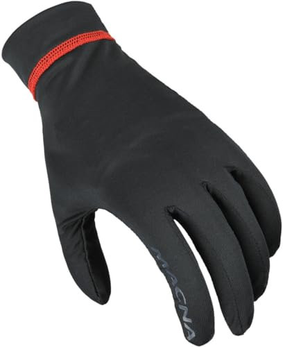 Macna Bush Unterziehhandschuhe, schwarz/rot, L/XL