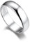 Bandmax Verlobungsring Damen Ringe Silber 925 Ring Damen Eheringe Silber Bandring Größe 49mm Trauringe 5mm breit Partnerringe Modeschmuck für Geburtstag
