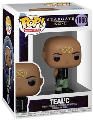 Funko Pop! Television: Stargate SG-1 - Teal'C - Teal’c - Stargate (1994) - Vinyl-Sammelfigur - Geschenkidee - Offizielle Handelswaren - Spielzeug Für Kinder und Erwachsene - Movies Fans