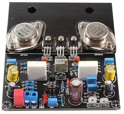 yasoe Power Amplifier Audio Board Module Gold Sealed IRF240 IRF9240 K20 Class A Subwoofer Amplifier Module Easy Install