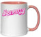 Kenergy 2 Tasse à thé et café en céramique Rose