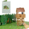 Sweetpopup® 3D Pop Up Karte Jagd & Wald | Glückwunschkarte Geburtstagskarte Geschenke Jäger Förster | Gutschein Geldgeschenk Jagdprüfung Jagdschein | Klappkarte Jagdhütte, 096