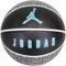 Nike Jordan Playground 8P Deflated Basketball (Black/White, 7)