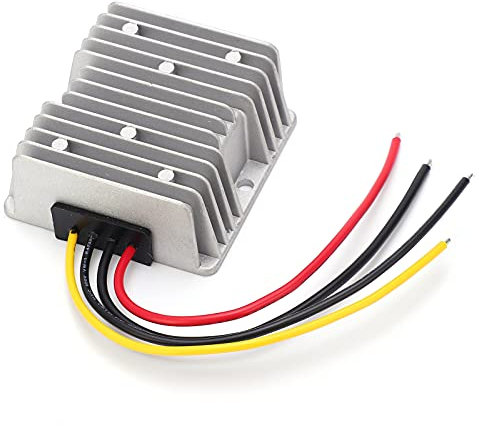 ViaGasaFamido DC zu DC Boost Converter 12V Bis 24 V 5A 120W Netzteil für Motoren, Autonavigationssysteme Aluminiumlegierungabdeckung