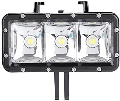 Akozon 30M 98 4Ft wasserdichte Tauch-LED-Videoleuchte -Fülllampe für und Action-Kameras