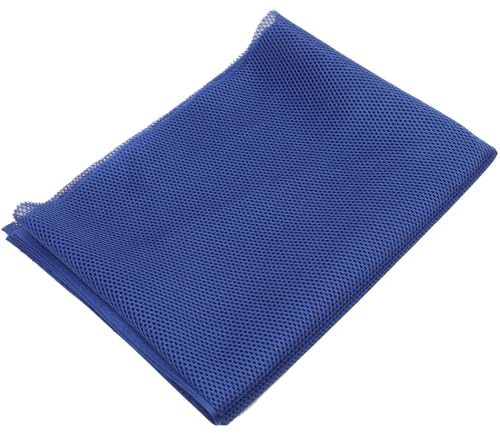 GRIRIW Speaker Grill Cloth Blue Breathable Protective Mesh Fabric Speaker Cover for Home Audio Repair and Dustproof Use
