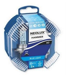 NEOLUX N499B H7 12V 55W PX26d HAMMER Blue Light 2 Stück in Doppelbox NEOLUX® by OSRAM