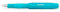 Kaweco FROSTED SPORT Füllhalter Light Blueberry I Premium Füllfederhalter für Tintenpatronen mit hochwertiger Stahlfeder I Füllfederhalter 13 cm I Füller in Blau I Federbreite: BB (Extra Breit)