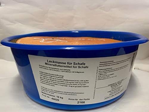 Leckmasse Schaf 10 kg Schale