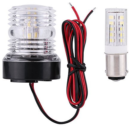 Keenso Bootsanker Licht 12V 360 ° wasserdicht Marine Boot Yacht Navigation Licht tragbare Navigationslicht Signal Licht Andere Fahrzeuge