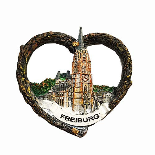 Freiburg Schwarzwald Deutschland 3D Kühlschrank Magnet Tourist Souvenir Geschenk Home Küche Dekoration Magnetaufkleber Freiburg Kühlschrank Magnet Kollektion
