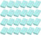 24 Pezzi Scatole Regalo per Gioielli, Scatoline Piccole per Gioielli, Portagioie Cartone con Inserto in Velluto per Collane, Bracciali, Anelli e Orecchini (Blu)