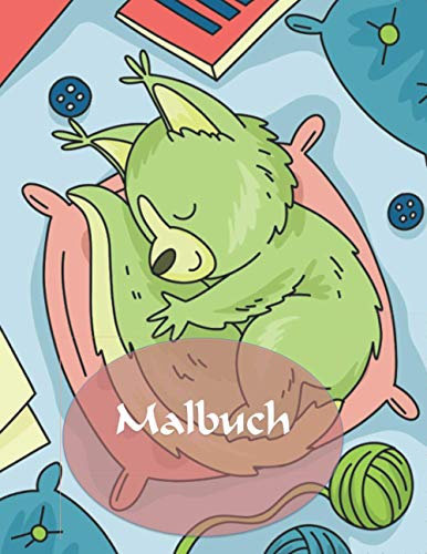 Malbuch: Tierischer Malspaß - Entspannung und Kreativität für Kinder und Erwachsene