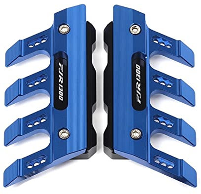 Motorrad Schutzblech Vordergabelschutz Schutzblock Frontfender Anti-Fall-Slider Für Yamaha FJR1300 FJR 1300 Zubehör (Farbe : Blau)