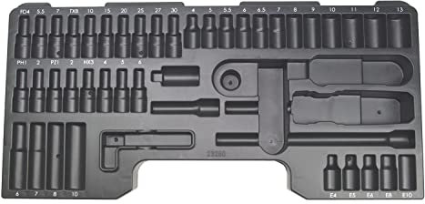 PROXXON Einlage leer zu Satz 23280 / Kunststoffeinlage/Formeinlage leer