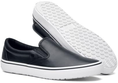 Shoes for Crews Unisex Arbeits-Sneaker – Bequeme, leichte, Wasserabweisende und Rutschhemmende Arbeitsschuhe – Ideal für Männer und Frauen in Gastronomie und Küchen als Koch oder Kellner – Merlin