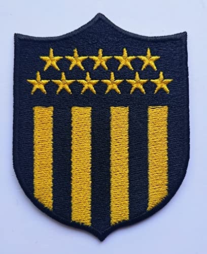 FC Peñarol Sew-On Patch Football Football Soccer Club Iron On Iron-On Badge Pack of 2