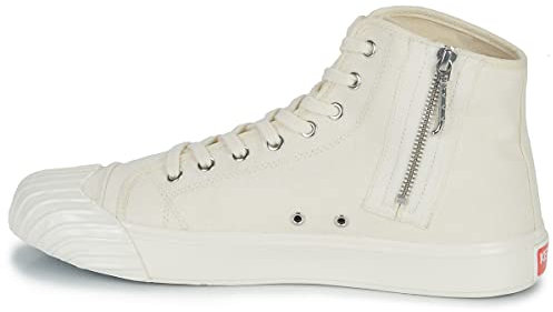 Kenzo Kenzoschool High Top Sneakers Sneaker Herren Weiss - 43 - Sneaker High Shoes