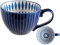 AMYSTY Kaffeetassen Tasse Kaffeebecher Keramik-Kaffeetasse, 13,5 Unzen Latte-Kaffeetasse, Teetasse, Keramiktasse, mehrere Farben Teetasse Becher Tassen (Color : E)