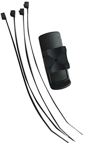 62 Rückenclip + 4 Kabelbinder für Garmin GPS 10 20 30 - Robuste Kunststoffhalterung für Moto Bikes