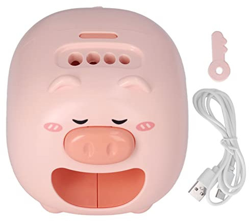 Otufan Automatische Schälmaschine, Sonnenblumenkerne Automatischer Schäler Schäler öffner Maschine Schweineform Elektrischer Melonenkernschäler Niedliche Schweineform Für Geschenke(B)