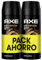 Axe Desodorante Antitranspirante Bodyspray DARK TEMPTATION Pack Ahorro 2x150 ML, El embalaje puede variar
