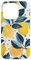 Hülle für iPhone 14 Pro Vintage Muster Kunst Zitrone Obst