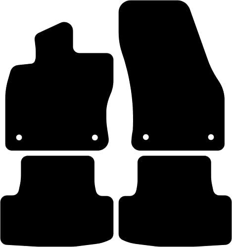 Kovvar Fußmatten passend für Skoda Karoq 2017-2025 | Qualität: Comfort