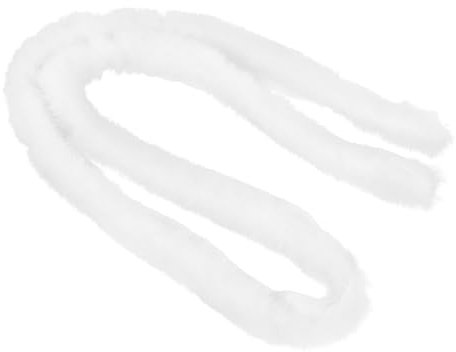 Hohopeti Kunstfellband Lange Deko-schleife Aus Kunstpelz Für Kleidung Basteln Und Dekoration Vielseitig Einsetzbar Für Hochzeiten Neujahr Und Besondere Anlässe