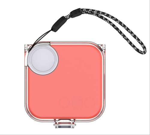 GIOPUEY Harte Hülle Kompatibel mit CMF by Nothing Buds, PC Stoßfeste Schutzhülle mit Verschlussdeckel und Schlüsselbundhaken, Clear Case Cover, Nicht vergilbend - Transparent