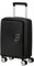 American Tourister Soundbox Mini - Kinderkoffer 47 x 32 x 21 cm, 22 L - Hartschalen Handgepäck Trolley, passend für die meisten Airlines inkl. EasyJet - Leichtgewicht mit 4 Rollen, Schwarz