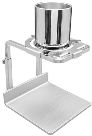 Fegtrtyoa Kaffeefilter-Tropfer und Verstellbare Halterung, Amerikanischer Kaffeefilter, Filterpapierfreier Kaffee-Tropffilter für Outdoor-Camping