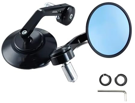 OEXRIG Motorrad Spiegel Für XSR700 Für XSR 700 Für XSR900 Für XSR 900 Für XSR125 155 7/8'' 22mm Motorrad Retro Lenker Spitze Rückspiegel Motorrad Lenkerendenspiegel