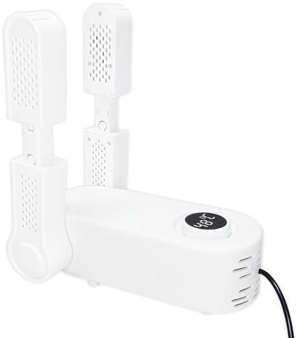 LED ATOMANT Secador de Zapatos con Temporizador, Difusor de Perfume, Eliminador de Olores para Botas de Fútbol, Guantes de Boxeo y Calzado Diario