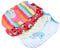 Toddmomy 4Pcs Cartoon Flannel Pet Vest for Small Dogs Warm Winter Clothes Comfortable Breathable Pet Costume Adorable Outfits for Puppies for Tea Cup Breeds