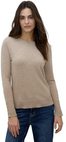 Street One Studio Damen Strickpullover mit Knöpfen