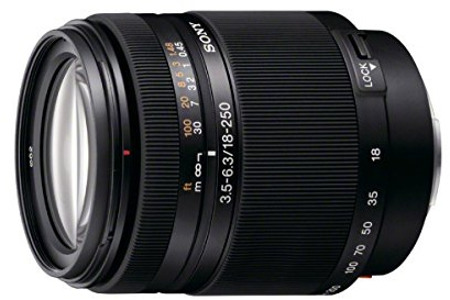 Sony SAL18250 Alpha DT 18-250mm f/3.5-6.3 High Magnification Zoom Lens