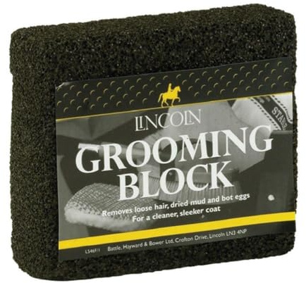 Lincoln block Horse Grooming Block - black, one size