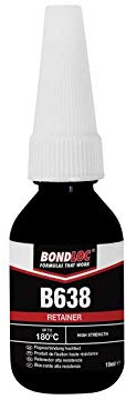 Bondloc BONB63810 Industrial Retaining Adhesives, Set of 12