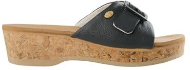 Scholl Femme WAPPY Sandale, Navy Blue, 40 EU