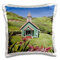 3dRose Hawaiian Church-Kahakuloa-Maui-Hawaii-Us12 Dpb1358-Douglas Peebles Design-Kissenbezug, Satin, Weiß, 16 x 16
