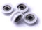 ATOPLEE 4pcs, runde Nut, Nylon, Riemenscheiben, Rolle für Schiebetor/Winkelstange/Schubladen -6x29x8,5mm