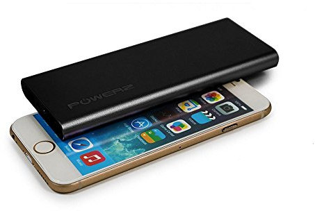 Powerz chip IC smart Universal Power Bank 8000 mAh, doppia USB di sostegno, ultra compatto, caricatore batteria esterna per iPhone, iPad, Samsung, Nexus, HTC, Huawei, Nokia e più