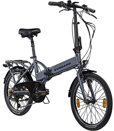 ZÜNDAPP Z101 20 Zoll E Bike Faltrad Damen Herren Elektrofahrrad klappbar Fahrrad Elektro Klapprad Ebike Pedelec E-Bike Erwachsene Klappfahrrad