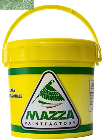 MAZZA Pittura Decorativa Per Interni Effetto Antiche Terre Lt 5 Magic Paint Colorificio Vernice Muro Effetto Multicolor Puntinato Idropittura Murale Colorata (Verde Salvia Mp2080)