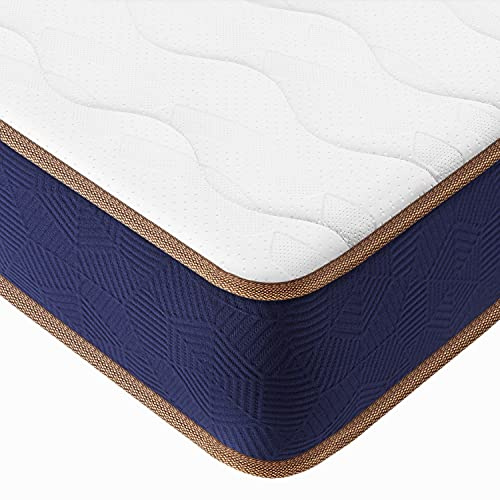 BedStory Taschenfederkernmatratze, blau, 90 x 190 x 23 cm