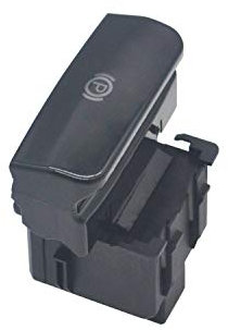 ZEALfix Interruptor Freno Mano, Botón Freno Electrónico 470706 para P-eugeot 3008 5008 C4 Picasso DS4 470703 Negro Brillante