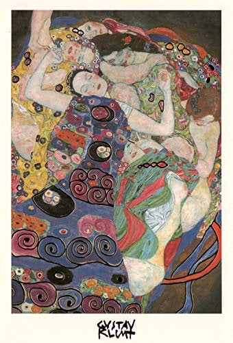 Gustav Klimt Kunstkarten Set 3 Motive Lebensbaum Der Kuss Die Jungfrau Klappkarte Künstler