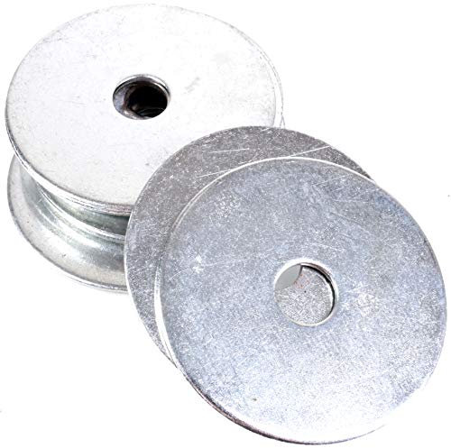 10x Large Repair Penny Washers M10 x 50mm Zinc Plated Steel Wide & Flat